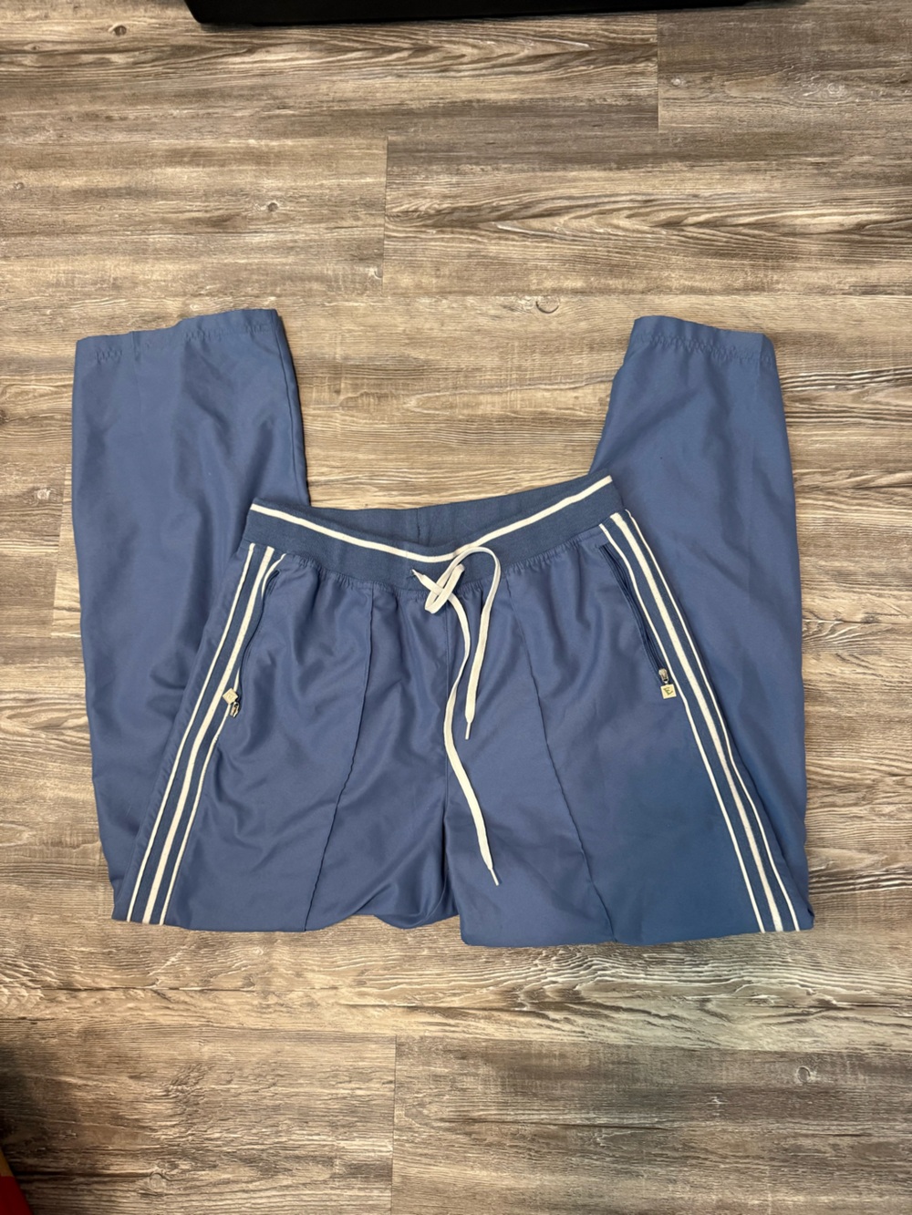 Everlast Denim Blue Athletic Pants with White Label Accent